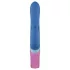 PMV20 Vice Double - vibrador rotativo triplo - silicone azul