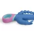 PMV20 Vice Double - vibrador rotativo triplo - silicone azul