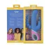 PMV20 Vice Double - vibrador rotativo triplo - silicone azul
