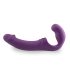 Easytoys - vibrador strapless recarregável sem cinta - silicone roxo