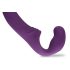 Easytoys - vibrador strapless recarregável sem cinta - silicone roxo