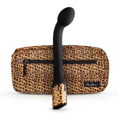   Panthra Nila - vibrador ponto G recarregável à prova d'água - leopardo preto