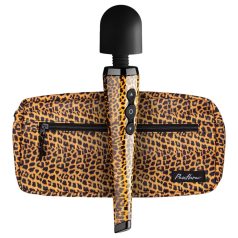   Panthra Shaka Wand - vibrador massageador recarregável - leopardo preto