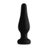 Panthra Kesia - plug anal de silicone - kit com 3 peças - preto