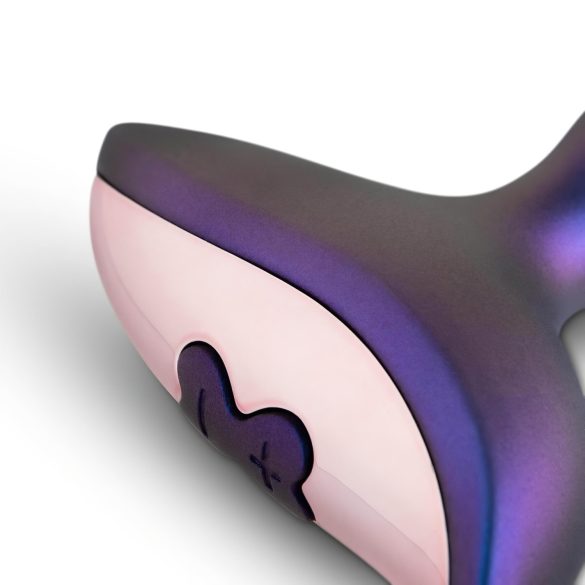 Hueman Interstellar - vibrador anal ondulado (roxo)