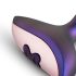 Hueman Interstellar - vibrador anal ondulado (roxo)