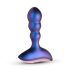 Hueman Interstellar - vibrador anal ondulado (roxo)