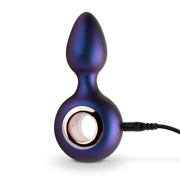 Hueman Deep Space - vibrador anal recarregável - roxo