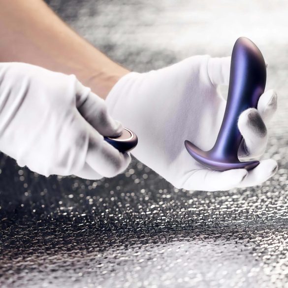 Hueman Uranus - vibrador anal recarregável com rádio (roxo)