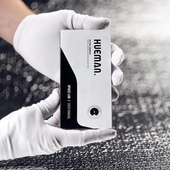 Hueman Uranus - vibrador anal recarregável com rádio (roxo)