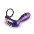 Hueman Black Hole - vibrador anal com controle remoto e anel peniano - roxo
