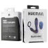 Hueman Black Hole - vibrador anal com controlo remoto e anel peniano (roxo)