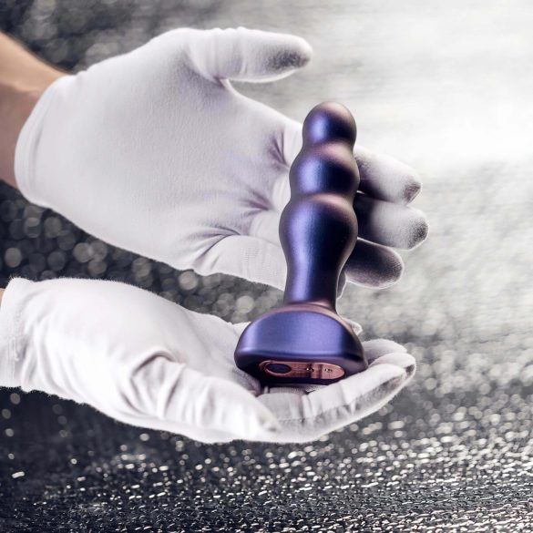 Hueman Space Inveder - vibrador anal recarregável à prova d'água roxo