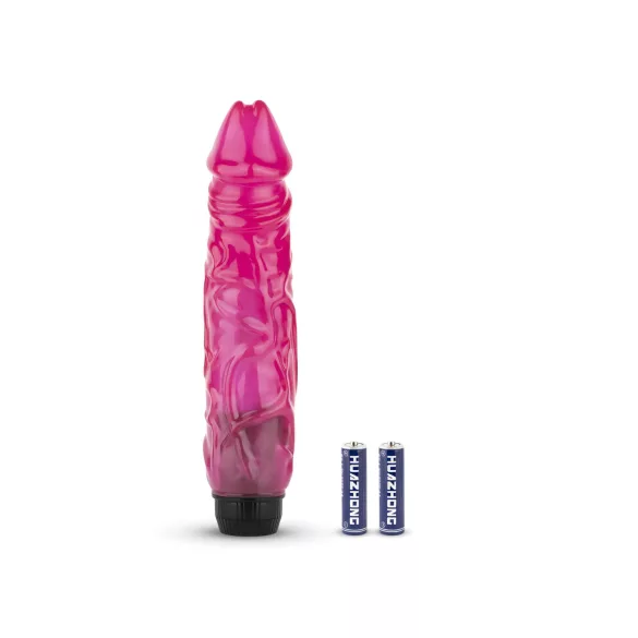 Easytoys Jelly Supreme - vibrador realístico - silicone - rosa