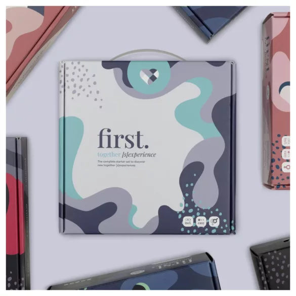 First. Together - kit de sexo iniciante - 7 peças
