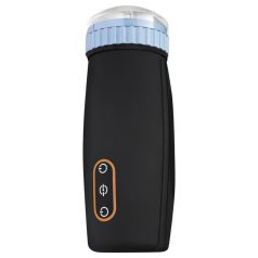   CRUIZR CM05 - masturbador masculino automático, impulsão e sucção - preto/azul