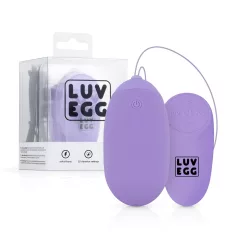   LUV EGG XL - vibrador ovo com controle remoto recarregável - roxo