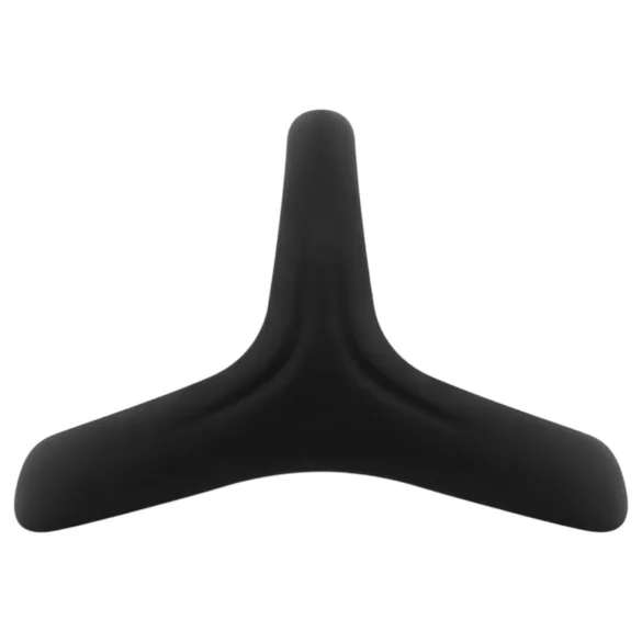 Easytoys Desire Ring - anel peniano e escrotal flexível - silicone preto
