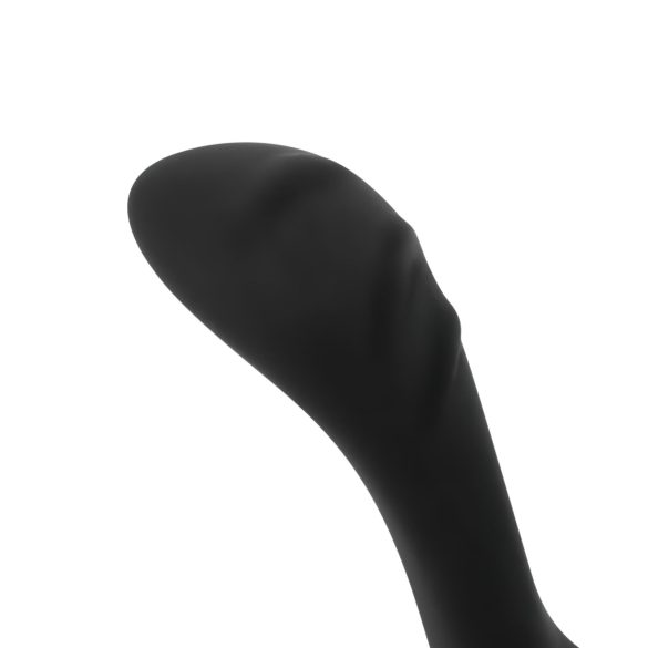 Easytoys - anel peniano e escrotal flexível - silicone preto