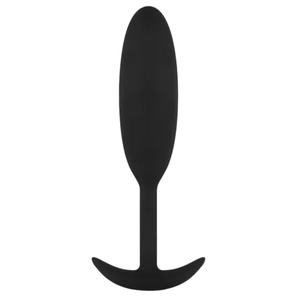 EasyToys Heavy Fulfiller - plug anal de 54 g - pequeno (preto)