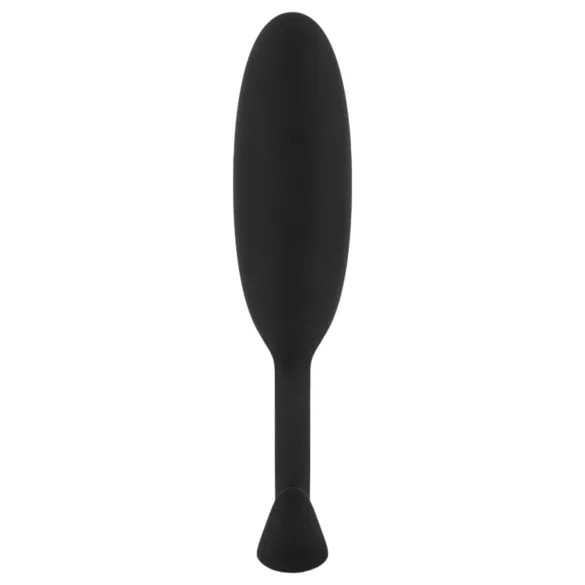 EasyToys Heavy Fulfiller - plug anal de 54 g - pequeno (preto)