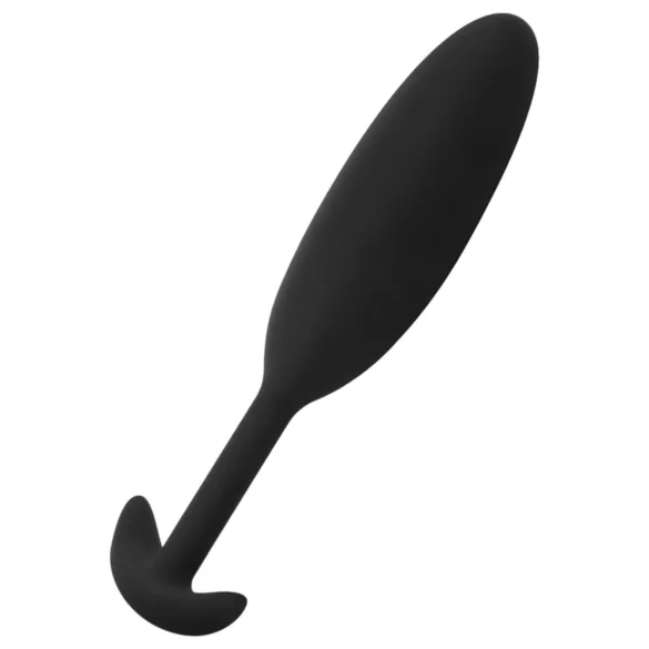 EasyToys Heavy Fulfiller - plug anal de 54 g - pequeno (preto)