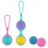 PMV20 Vita - conjunto de bolas kegel ajustáveis - multicolorido