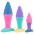 PMV20 Koda - plug anal dilatador - kit com vários tamanhos - colorido