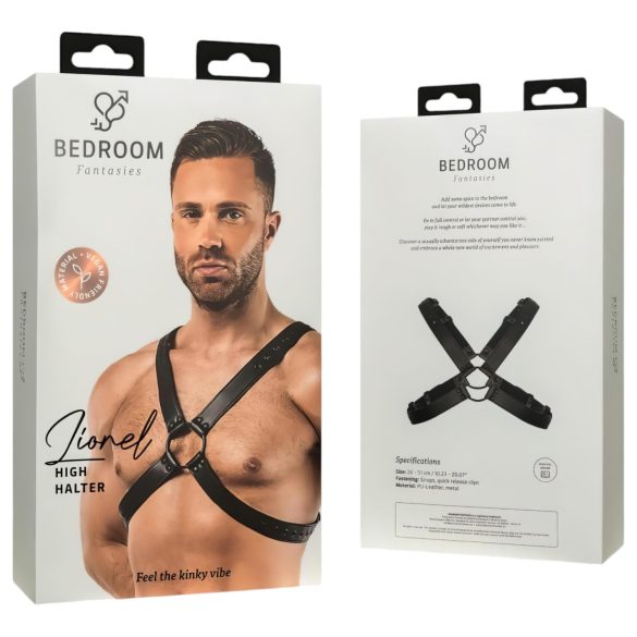 Bedroom Fantasies Lionel - lingerie sensual feminina - preto - S-XL