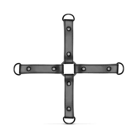 Bedroom Fantasies - algema tornozelo e pulso - couro preto