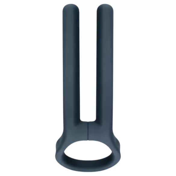 Boners - anel peniano com vibrador para testículos recarregável - silicone azul