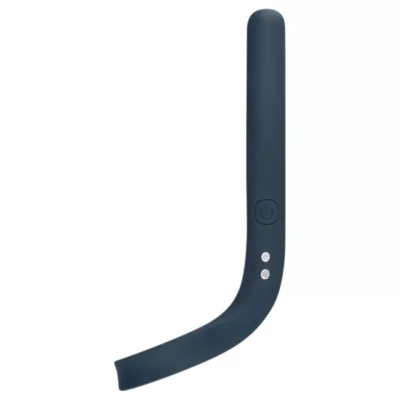 Boners - anel peniano com vibrador para testículos recarregável - silicone azul