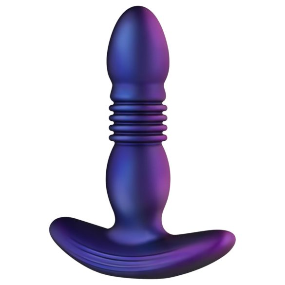 Hueman Supernova - vibrador anal com movimento - silicone roxo