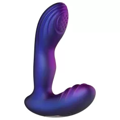 Hueman Galaxy - vibrador anal pulsante (roxo)