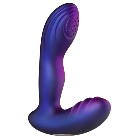 Hueman Galaxy - vibrador anal pulsante - silicone lilás