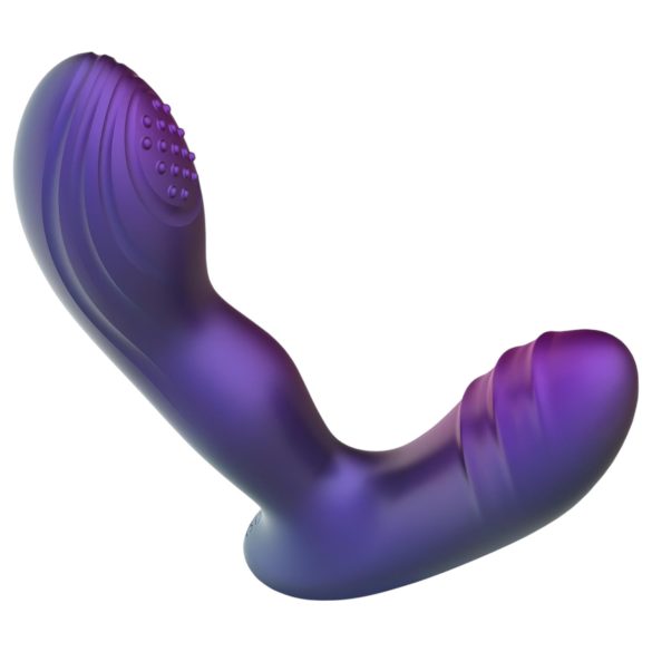 Hueman Galaxy - vibrador anal pulsante - silicone lilás