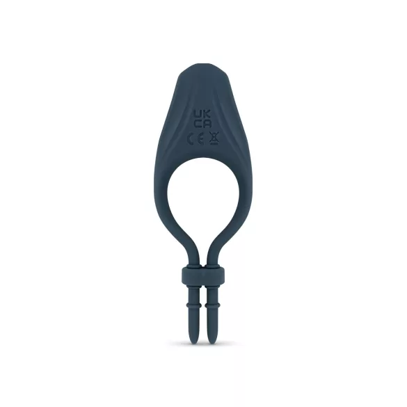 Boners - anel peniano vibratório ajustável - silicone azul