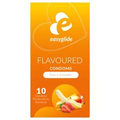 EasyGlide - preservativo com sabor frutas - 10 unidades