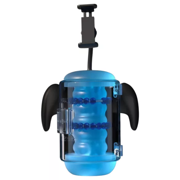 BLOWCAST Wingman Plus - masturbador automático masculino - azul