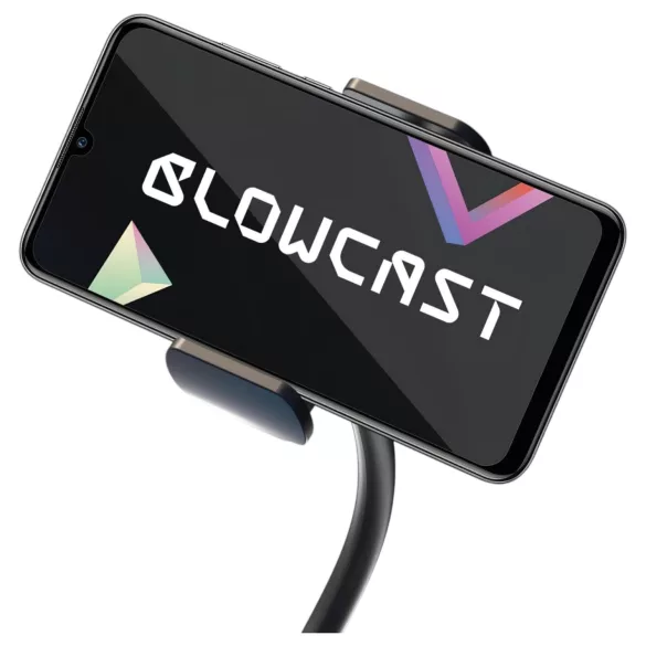 BLOWCAST Wingman Plus - masturbador automático masculino - azul