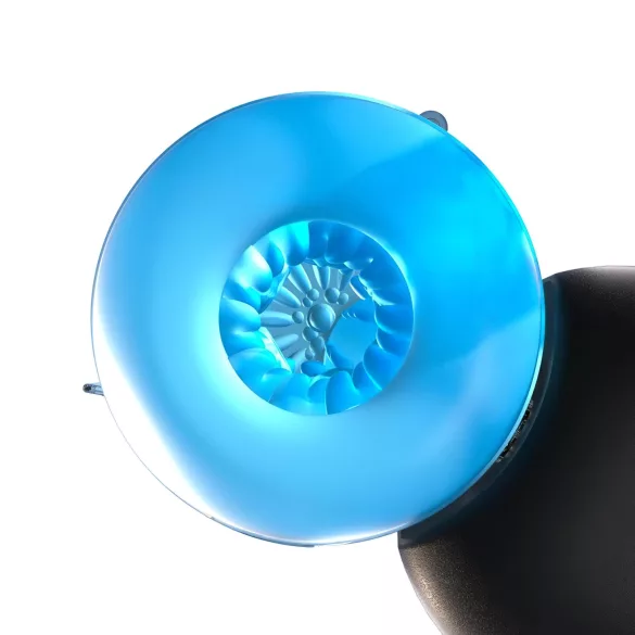 Blowcast Wingman Pro - masturbador automático masculino - azul e preto