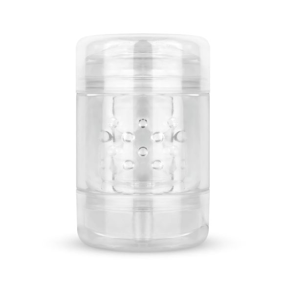 FPPR. - masturbador duplo - vagina e ânus - transparente