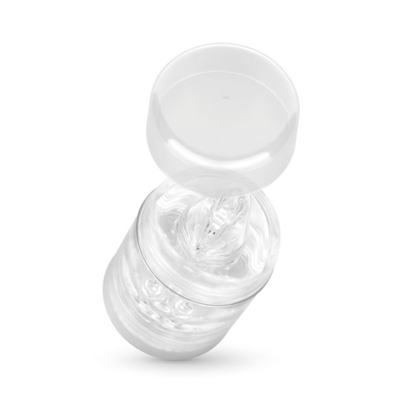 FPPR. - masturbador duplo - vagina e ânus - transparente