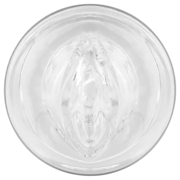 FPPR. - masturbador duplo - vagina e ânus - transparente