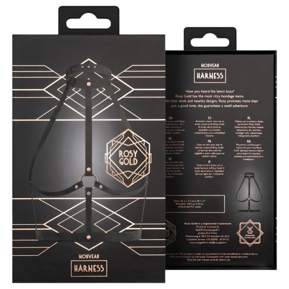 Rosy Gold - massageador corporal - preto/rosé gold