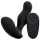 Easytoys Anal Collection - vibrador anal com controle remoto - silicone preto