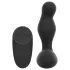 Easytoys Anal Collection - vibrador anal com controle remoto - silicone preto