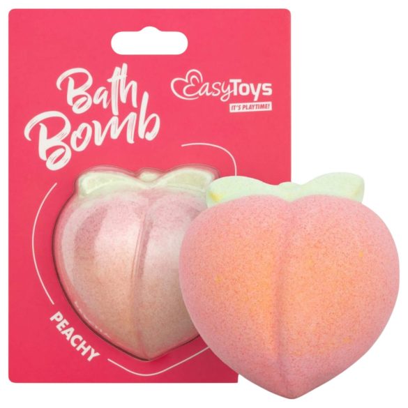 Easytoys - bomba de banho com aroma de pêssego
