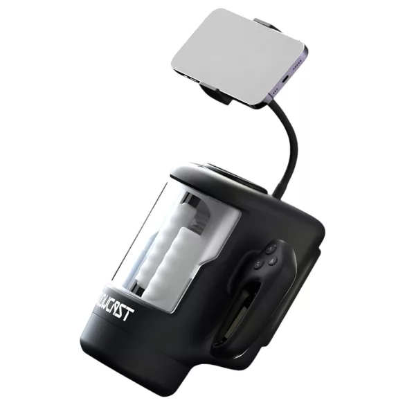 Blowcast WingXP - masturbador automático gamer (preto)