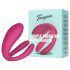 Teazers - vibrador para casais 3 motores - silicone rosa